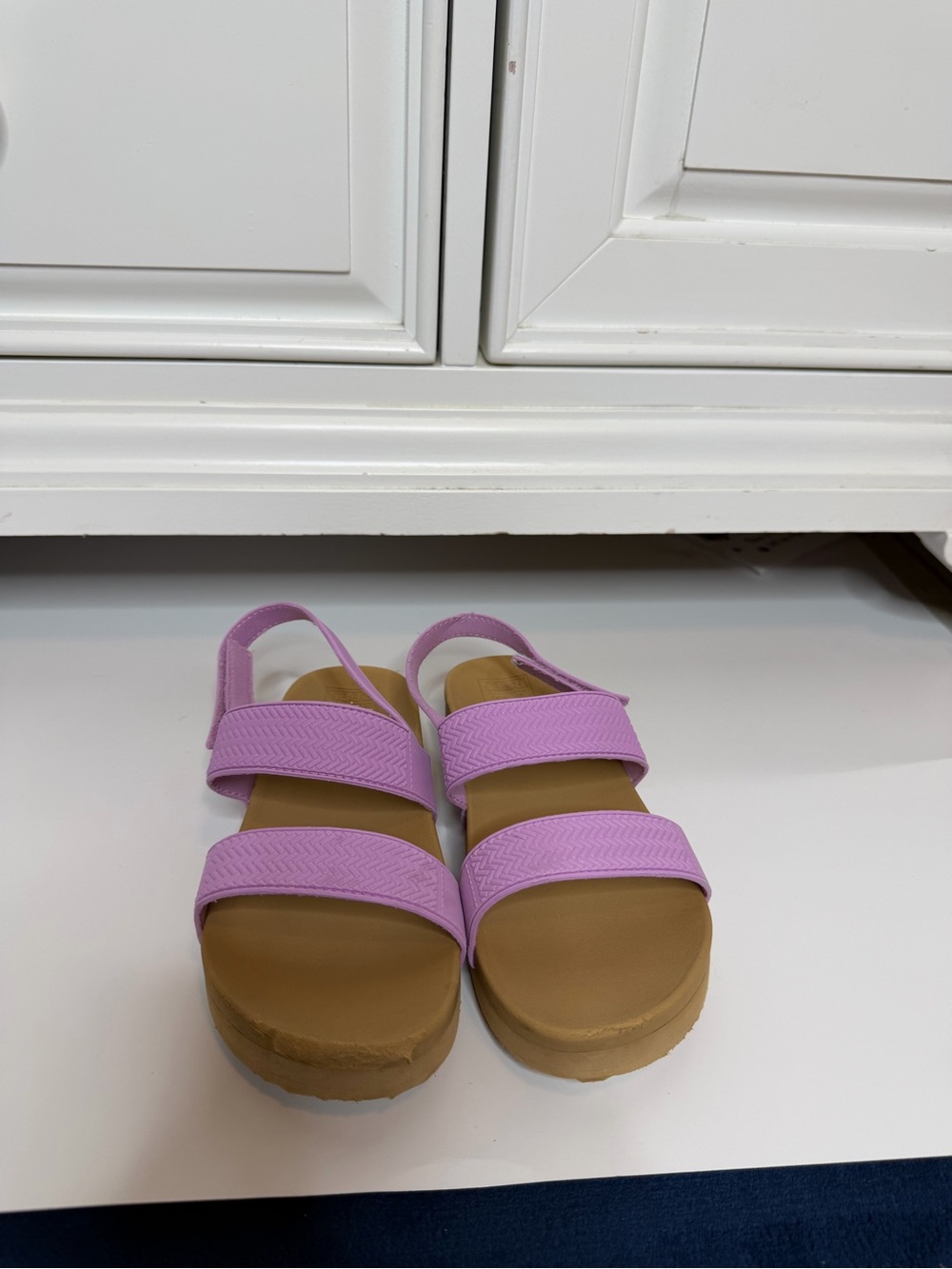 REEF Little Water Vista Lavender Sandals – Kids’ Size 4